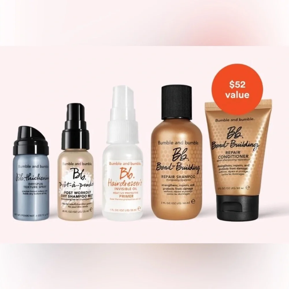 BUMBLE & BUMBLE 5p Hair Care Set NIP $52 Value